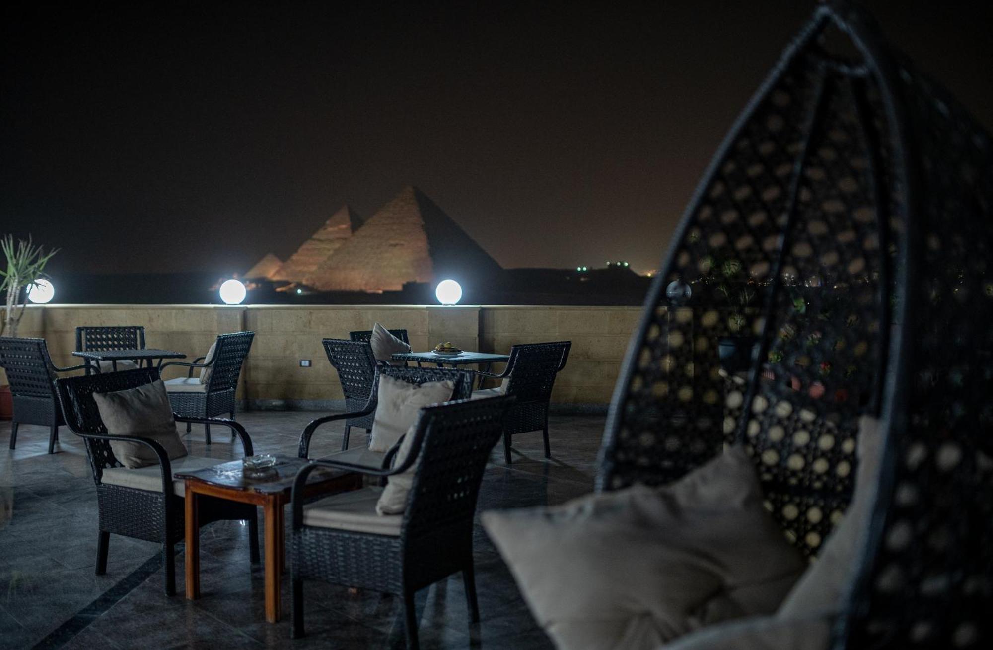 Gardenia Pyramids View Inn Nazlet el-Sîsi Exterior foto
